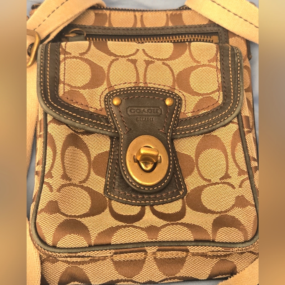 Coach Signature Crossbody Bag